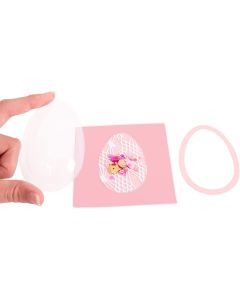 Set 6 cupole a forma di uovo "Cupole shaker" Sizzix - 664336