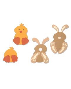 Fustella Sizzix Bigz "Amici di primavera" - 664388