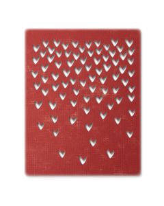 Fustella Sizzix Thinlits "Pioggia di cuori" - 664415