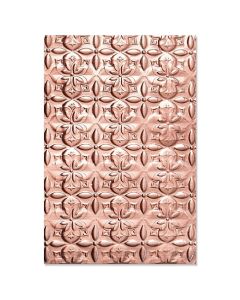 Fustella Sizzix Embossing Folder 3D "Piastrella adornata" - 664426