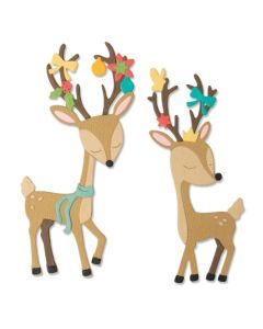 Fustella Sizzix Thinlits "Renna natalizia" - 664448