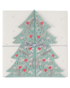 Fustella Sizzix Thinlits "Biglietto Albero di Natale" - 664467