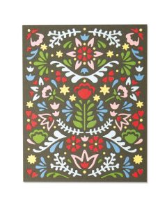 Fustella Sizzix Thinlits "Mascherina Folk" - 664478