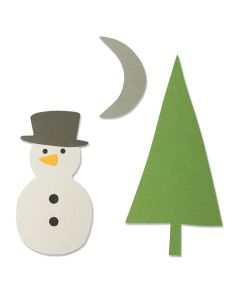 Fustella Sizzix Bigz "Scena innevata" - 664484