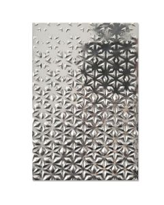 Fustella Sizzix Embossing Folder 3D "Stelle cadenti" - 664508