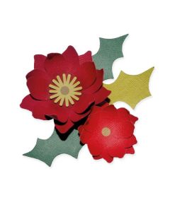 Fustella Sizzix Bigz "Stella di Natale con foglia" - 664513