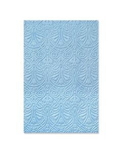 Fustella Sizzix Embossing Textured Impression 3D "Barocco" - 664529