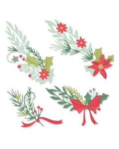 Fustella Sizzix Thinlits "Stendardi festivi" - 664705