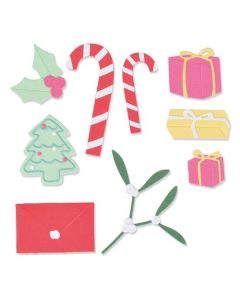 Fustella Sizzix Thinlits "Regali per la calza" - 664716