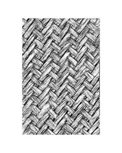 Fustella Sizzix Embossing Folder 3D "Intrecciato" - 664759