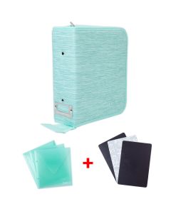 Kit raccoglitore ad anelli con buste e tappetini magnetici - 664905 kit