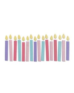 Fustella Sizzix Thinlits "Candeline di compleanno" - 665071