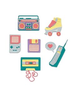 Fustella Sizzix Thinlits "Ritorno al passato" - 665088