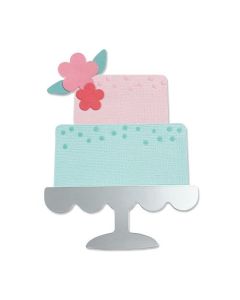 Fustella Sizzix Bigz "Torta della festa" - 665095
