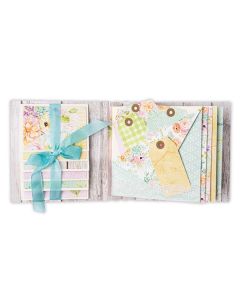 Fustella Sizzix Thinlits "Biglietto, cascata e targhette" - 665154