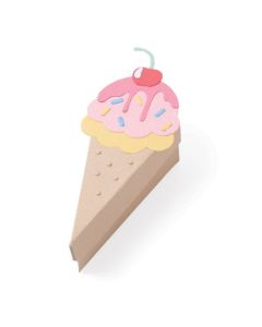 Fustella Sizzix Bigz L "Scatola, gelato" - 665196