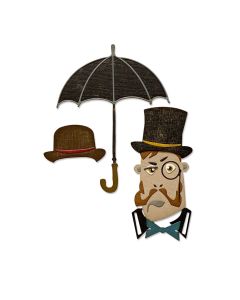 Fustella Sizzix Thinlits "Il gentiluomo" - 665202