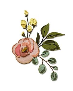 Fustella Sizzix Thinlits "Sbocciare, colorize" - 665208