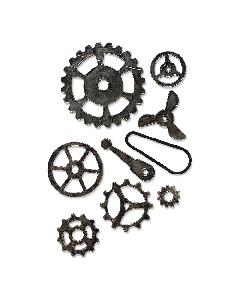 Fustella SIzzix Bigz L "Meccanico ingranaggi" - 665225