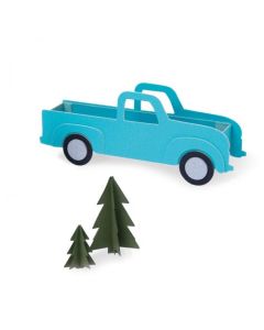 Fustella Sizzix Bigz XL "Scatola, furgoncino vintage" - 665328