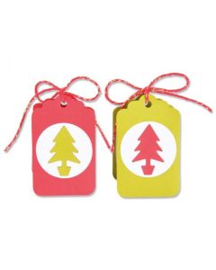 Fustella Sizzix Bigz "Scatola, targhetta regalo" - 665346