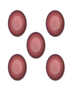 Fustella Sizzix Thinlits "Piastrelle impilate, ovali" - 665368