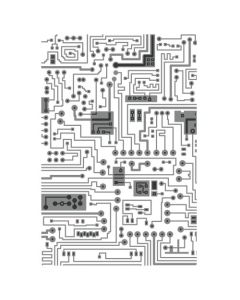 Fustella Sizzix Embossing Folder 3D Multi-Livello "Circuito" - 665372