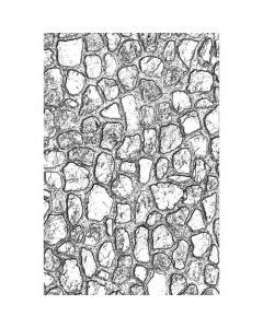 Fustella Sizzix Embossing Texture Fades 3D "Lastricato #2" - 665375