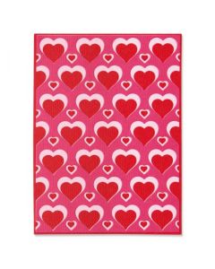 Fustella Sizzix Thinlits "Cuori a strati" - 665481