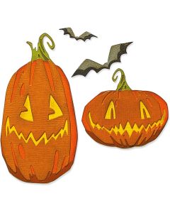 Fustella Sizzix Thinlits "Orto di zucche, colorize" - 665556