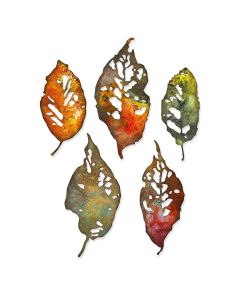 Fustella Sizzix Thinlits "Frammenti di foglia" - 665559