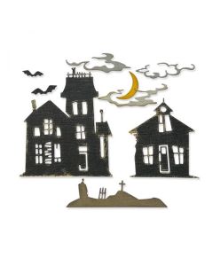 Fustella Sizzix Thinlits "Città fantasma #2" - 665560