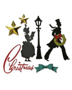 Fustella Sizzix Thinlits "Vault series: Natale 2021" - 665584