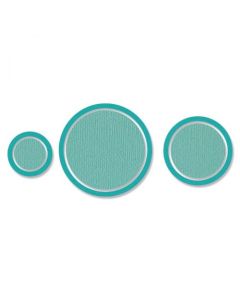 Fustella Sizzix Framelits "Cornici a forma di cerchio" - 665660