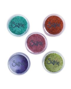 Set polvere glitterata per Embossing Sizzix - Colori tenui 665683