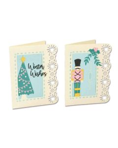 Fustella Sizzix Thinlits "Cartolina dello schiaccianoci" - 665711