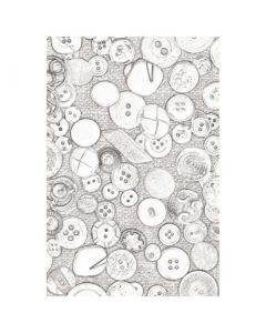 Fustella Sizzix Embossing Folder 3D "Bottoni vintage" - 665728