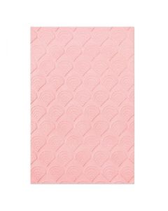 Fustella Sizzix Embossing Textured Impression 3D "Mosaico a ventaglio" - 665746