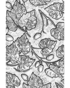 Fustella Sizzix Embossing Texture Fades 3D "Ghiande" - 665772