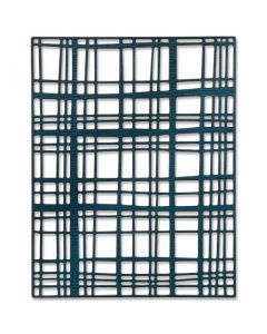 Fustella Sizzix Thinlits "Plaid semplice" - 665856
