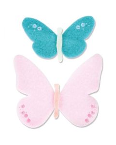 Fustella Sizzix Bigz "Farfalle in tessuto" - 665902