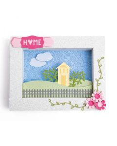 Fustella Sizzix Thinlits "Forme scatola di ombre #2" - 665939