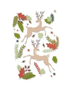 Fustella Sizzix Thinlits "Cervo delizioso" - 665945