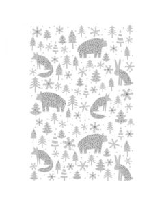 Fustella Sizzix Embossing Folder 3D Multi-Livello "Motivo nordico" - 665971