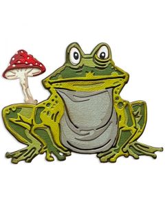 Fustella Sizzix Thinlits "Myron, rana colorize" - 665997