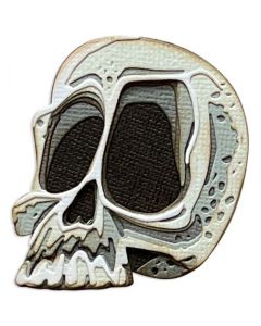 Fustella Sizzix Thinlits "Spencer, teschio colorize" - 666001