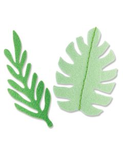 Fustella Sizzix Bigz "Ghirigoro di foglie" - 666028