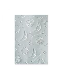 Fustella Sizzix Embossing Folder 3D Multi-Livello "Luce lunare" - 666036