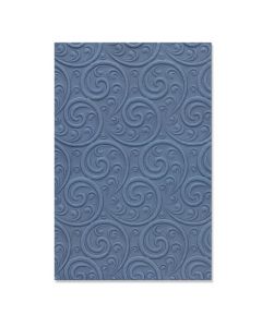 Fustella Sizzix Embossing Textured Impression 3D "Spirale ornamentale" - 666054