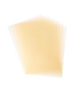 Set 8 fogli di plastica termoretraibile Oro metallizzato Sizzix - 666076